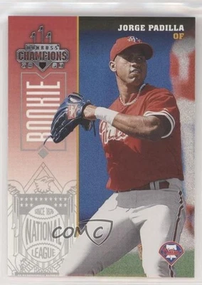 2003 Donruss Champions Jorge Padilla #198 - Image 1 of 2