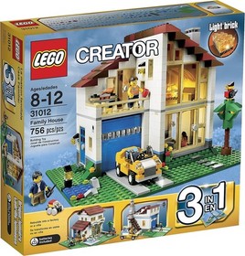 New LEGO 31012 CREATOR 3-in-1 Family House 756 pcs age 8-12 SEALED Retired