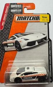 Matchbox 2016 MBX HEROIC RESCUE Lamborghini Gallarado LP560-4 Polizza 61/120 - Picture 1 of 2