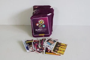 Panini Euro 2012 Sticker 62 Sealed Packs plus einige lose Sticker - Bild 1 von 5