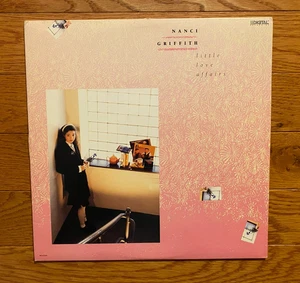 Nanci Griffith - Little Love Affairs LP  MCA Records 1988 Pressing  VG+ - Picture 1 of 4