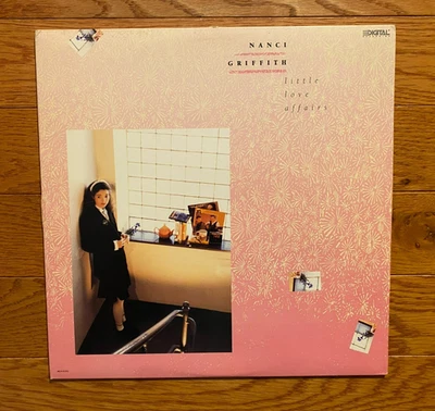 Nanci Griffith - Little Love Affairs LP  MCA Records 1988 Pressing  VG+ - Image 1 of 4