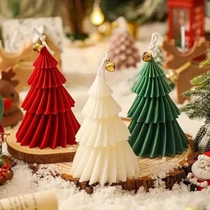 Weihnachtsbaum Silikonform Set – DIY Kerzen, Harz, Seife & Gips Basteln - Bild 1 von 7
