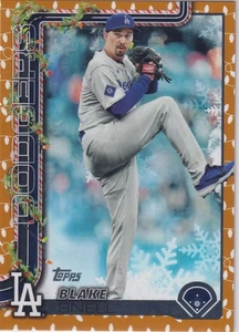 2025 Topps Holiday #H135 BLAKE SNELL GOLD Holiday Lights SP - Bild 1 von 1