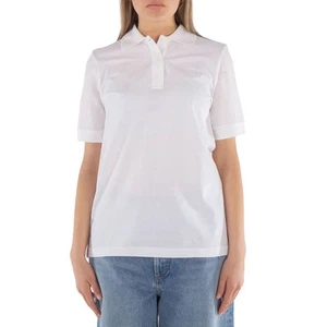 Burberry Embroidered Logo Cotton Polo Shirt - Picture 1 of 4