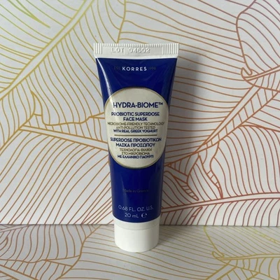 Korres Probiotic SuperDose Greek Yoghurt Face Mask 20ml Brand New & Foil Sealed - Image 1 of 2