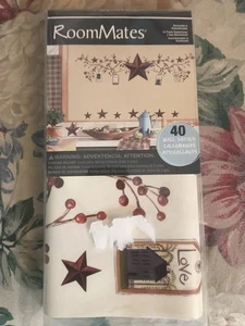 RoomMates 40 Wall Decals~Peel & Stick Decor~Removable~Made In USA~Fun to Use~NEW - Picture 1 of 6