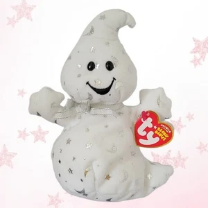 ⭐️ VANISH ⭐️ 2008 TY Beanie Babies Halloween GHOST - MWMT'S - Imagen 1 de 6