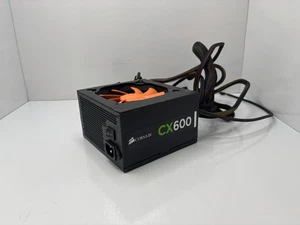 Corsair CX600 600W ATX Power Supply CMPSU-600CX V2 80 Plus Tested Working - Picture 1 of 2