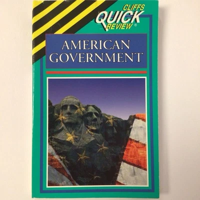 CliffsQuickReview American Government by Hoffman & Soifer PB ACCEPTABLE - Image 1 of 4