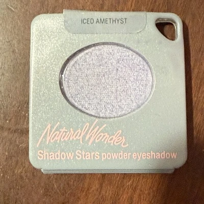 Vintage Natural Wonders Eye Shadow Stars Powder Revlon Iced Amethyst Palette NEW - Image 1 of 2