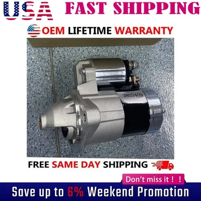 Nuevo Starter 17841 para Toyota Corolla Matrix Pontiac Vibe 2003-2008 1,8 L Uszmuqsm Foto 1 de 4