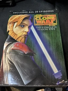 Star Wars: The Clone Wars - The Complete Season Five (DVD) 5th - Picture 1 of 5