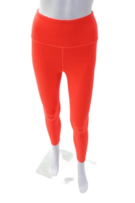 Leggings de tiro alto Carbon38 para mujer color naranja neón talla XS Foto 1 de 4