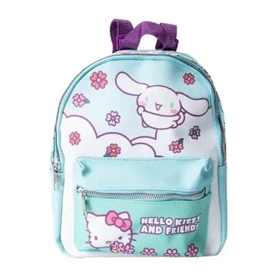 Mini Mochila Personajes Lindos Hola Gatito y Amigos Azul Sanrio Cinnamoroll Nueva Foto 1 de 4