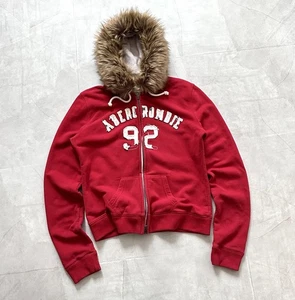 Abercrombie If Six Was Nine LGB Style Faux Fur Zip Hoodie Jacket Tripp NYC - Picture 1 of 15