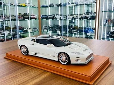 TOP Marques Spyker C8 Aileron Cumulus in White model Car  [ 1/18 Resin] - Image 1 of 4