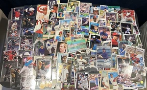 Lote de 100 tarjetas de béisbol MLB más Topps Skybox Stadium moderno vintage Ken Griffey - Imagen 1 de 10