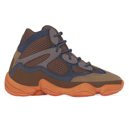 Adidas Yeezy 500 scarpe da ginnastica alte uomo marroni casual GW2873