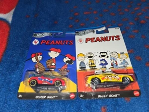 Hot Wheels Peanuts Snoopy 75 Jahre Super Gnat Bully Goat Silver Serie Mattel - Bild 1 von 1