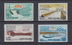 s21654) ITALIEN POSTFRISCH ** 1956 Olympische Spiele Cortina 4v. - Bild 1 von 1