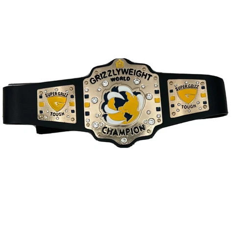 Memphis Grizzlies Stadium Giveaway GrizzlyWeight Championship Wrestling Belt SGA Cover