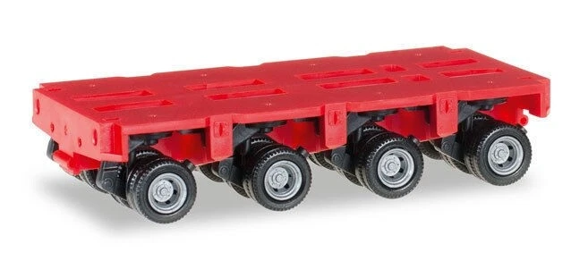 Herpa 053518-002 Goldhofer Axle Lines Thp-sl 4a Red