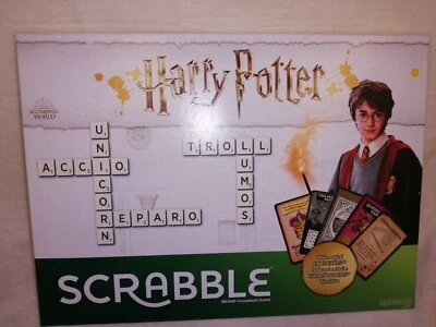 Harry Potter Scrabble Game Mattel Wizarding World Crossword Game - Image 1 of 3