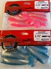 2 PACKS POLLACK, WRASSE, BASS DEADLY LURES LUNKER CITY  3.75? SHAKER SHAD  