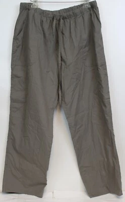 MG MedGear Scrub Pants sz 3XL Cargo Grey Pockets Stretch Adjustable Waist - Image 1 of 4