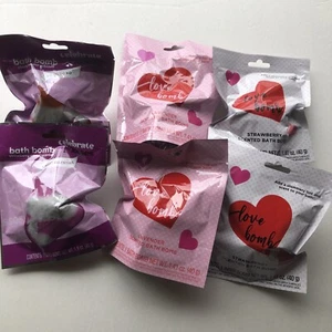 Valentine’s Love Bath Bombs-New-1.4 oz Your Choice - Photo 1/1