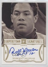 2013 Panini Cooperstown Collection Signatures /125 Roberto Alomar Auto HOF