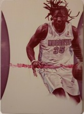 KENNETH FARIED 2013-14 Panini National Treasures PRINTING PLATE SP #1/1 Nuggets