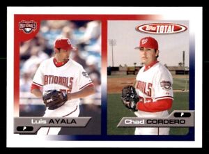 2005 Topps Total #655 Luis Ayala / Chad Cordero Washington Nationals