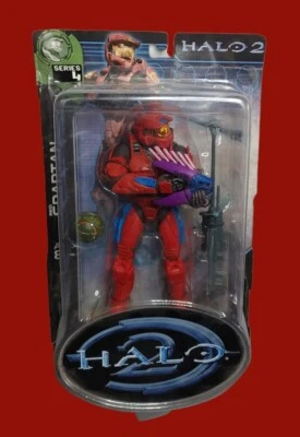Joyride Halo 2 Series 3 Red Spartan Blue Variant-Sealed - Image 1 of 3
