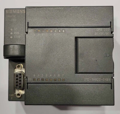 PLC SIEMENS S7 200 CPU 222 - 212 1AB22 0XB0 - Immagine 1 di 4