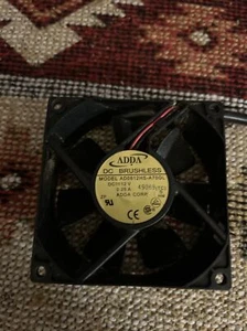 Adda CPU CASE PC 80mm x 80 mm x 25mm FAN 12V DC w/2-pin connector AD0812HS-A70GL - Picture 1 of 4