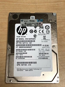 HP 627114-001 G8 G9 146-GB 6G 15K 2.5 SAS EH0146FBQDC - Picture 1 of 1