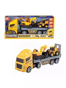 Teamsterz JCB Construction Transporter | Lights & Sounds | Excavator & Loader - Picture 1 of 5