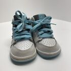 Nike Air Jordan 705324-106  High Tops White/Blue/Silver Toddler Unisex Size 4c