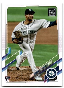 2021 Topps Update #US326 Aaron Fletcher   RC  Seattle Mariners