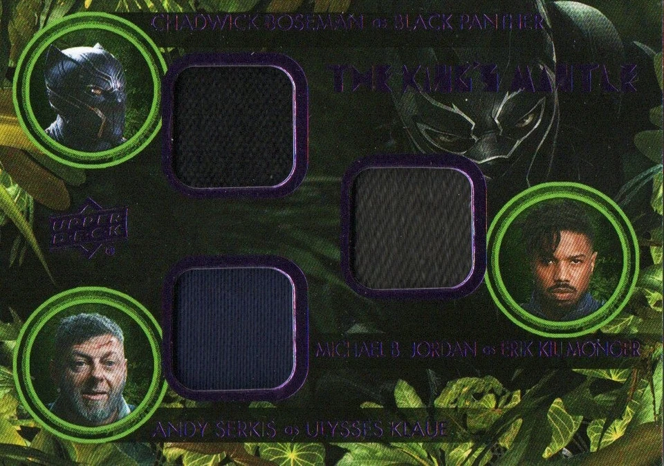 Black Panther: KT-BKK Triple Memorabilia Costume Card - Image 1 of 1