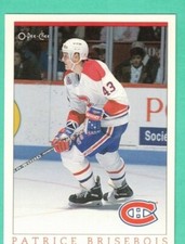(1) PAT BRISEBOIS  1992-93 O-PEE-CHEE FAN FEST  # 49 CANADIENS LIMITED (G7025)