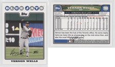2008 Topps Toronto Blue Jays Vernon Wells #TOR8