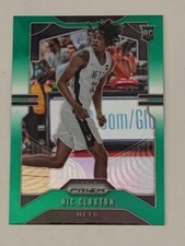 NIC CLAXTON GREEN PRIZM ROOKIE CARD