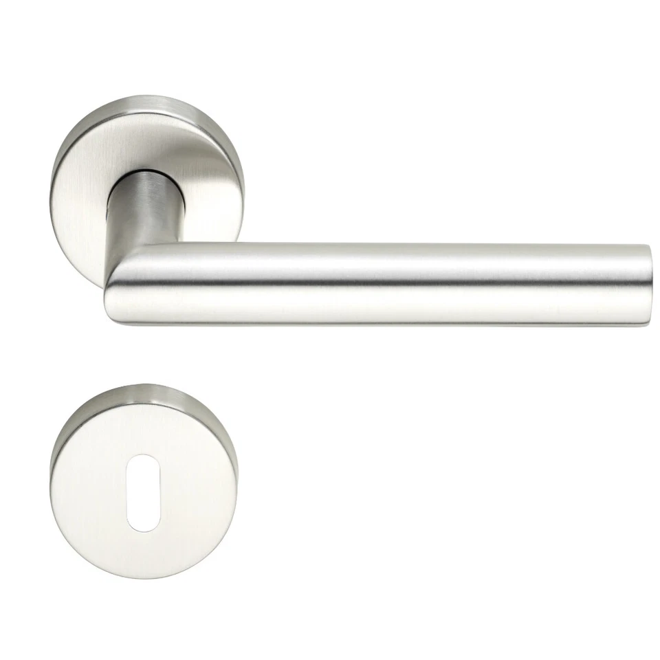 MeinTürgriff Drückergarnitur Toulouse Türdrücker BB PZ WC Edelstahl Türgriff - Bild 1 von 1