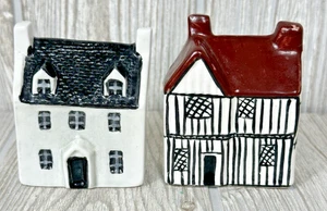 Miniatura cottage inglese ceramica made in England decorazione country cottage - Foto 1 di 10