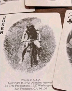 RaRe VinTagE 1972 MALE NUDE RISQUE Playing Cards TREE SAN FRANCISCO GaY InTeResT - Picture 1 of 10