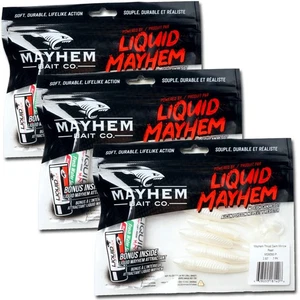 Thrust Swim Minnow, 3,5" Soft Plastic Paddle Tail Lures - Easy to Rig with Re... - Bild 1 von 6