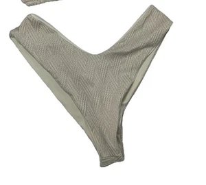Skatie Women's Large Cairo Print Mandi Bottom Ivory Gold - Picture 1 of 4